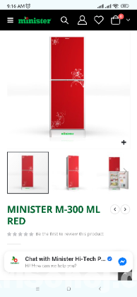 Minister refrigerator